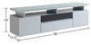 Adam 78" TV Stand - Grey 