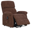 Ruben Chenille Power Lift Reclining Chair - Chocolate 