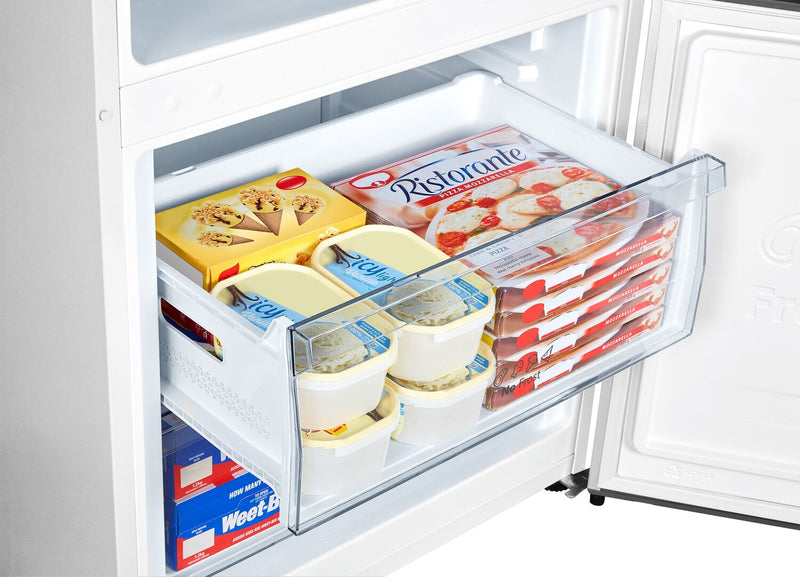 Hisense 27.7\" 14.7 Cu. Ft. Bottom-Mount Refrigerator - White - RB15A2CWE