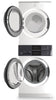 Electrolux 5.1/8.0 Cu. Ft. Front-Load Laundry Tower - White - ELTE730CAW | Tour de buanderie Laundry TowerMC Electrolux à chargement frontal de 5,1/8,0 pi³ - blanc…