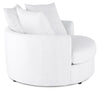 Grande Chenille Cuddler Chair - Plush Heaven 