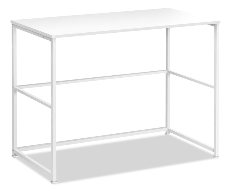 Luca 40\" Office Desk - White