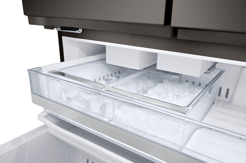 LG 36\" 26 Cu. Ft. French-Door Counter-Depth MAX™ Refrigerator - Smudge Proof Black Stainless Steel - LRYXC2606D