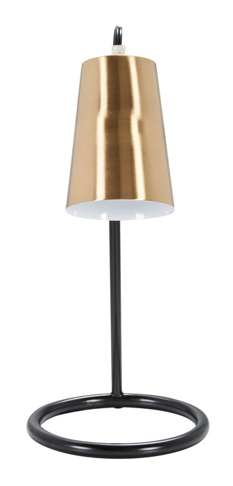 Stella 16.14\" Black and Gold Desk/Task Lamp
