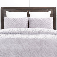Tilda 3-Piece Full/Queen Comforter Set - Grey 