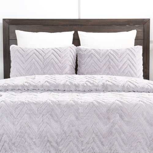 Tilda 3-Piece Full/Queen Comforter Set - Grey 
