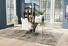 Tuxedo 5-Piece Dining Package - White 