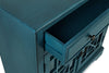 Marseille Accent Cabinet – Blue - Country style Accent Cabinet in Blue Acacia Solids and Veneers