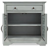 Marseille Accent Cabinet – Grey - Country style Accent Cabinet in Grey Acacia Solids and Veneers
