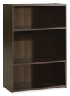 Boston 24.75\" 3-Shelf Bookcase - Cinnamon Cherry