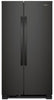 Whirlpool 22 Cu. Ft. Side-by-Side Refrigerator – WRS312SNHB - Refrigerator in Black