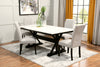 Verona 5-Piece Dining Package with Trestle Dining Table - Dining Room Set