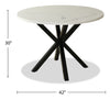 Verona Round Dining Table 