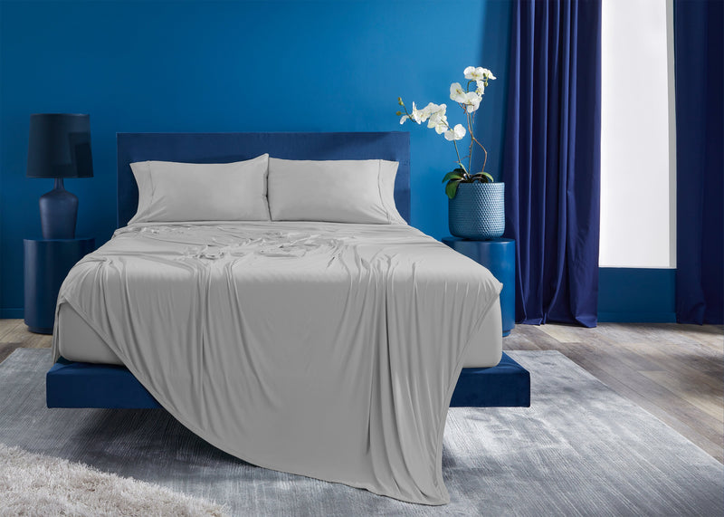 BEDGEAR Ver-Tex™ Performance 5-Piece King Split Sheet Set - Light Grey