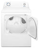 Amana 6.5 Cu. Ft. Gas Dryer with Automatic Dryness Control – NGD4655EW - Dryer in White