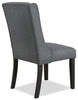 York Wingback Dining Chair - Grey
