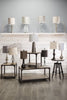 Mountain Bronze Resin Table Lamp