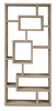 Florence Bookcase – Grey - Modern style Bookcase in Grey